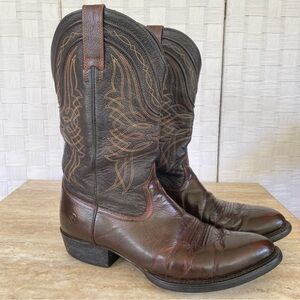 Ariat Dark Brown Western Cowboy Boots